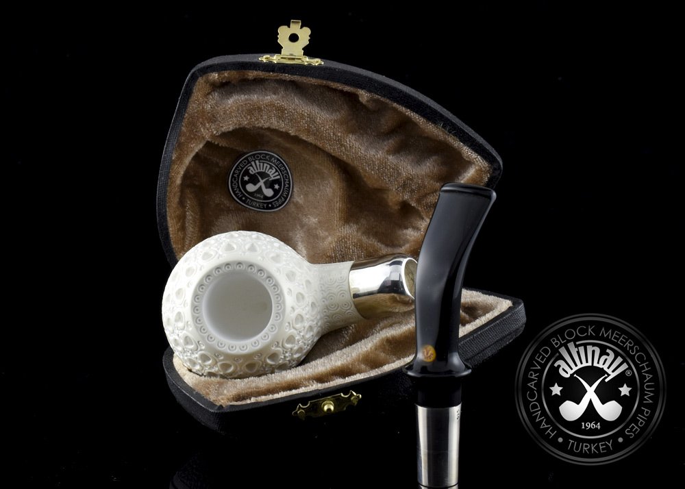 altinay-spigot-apple-meerschaumpfeife-silber-acryl image 6