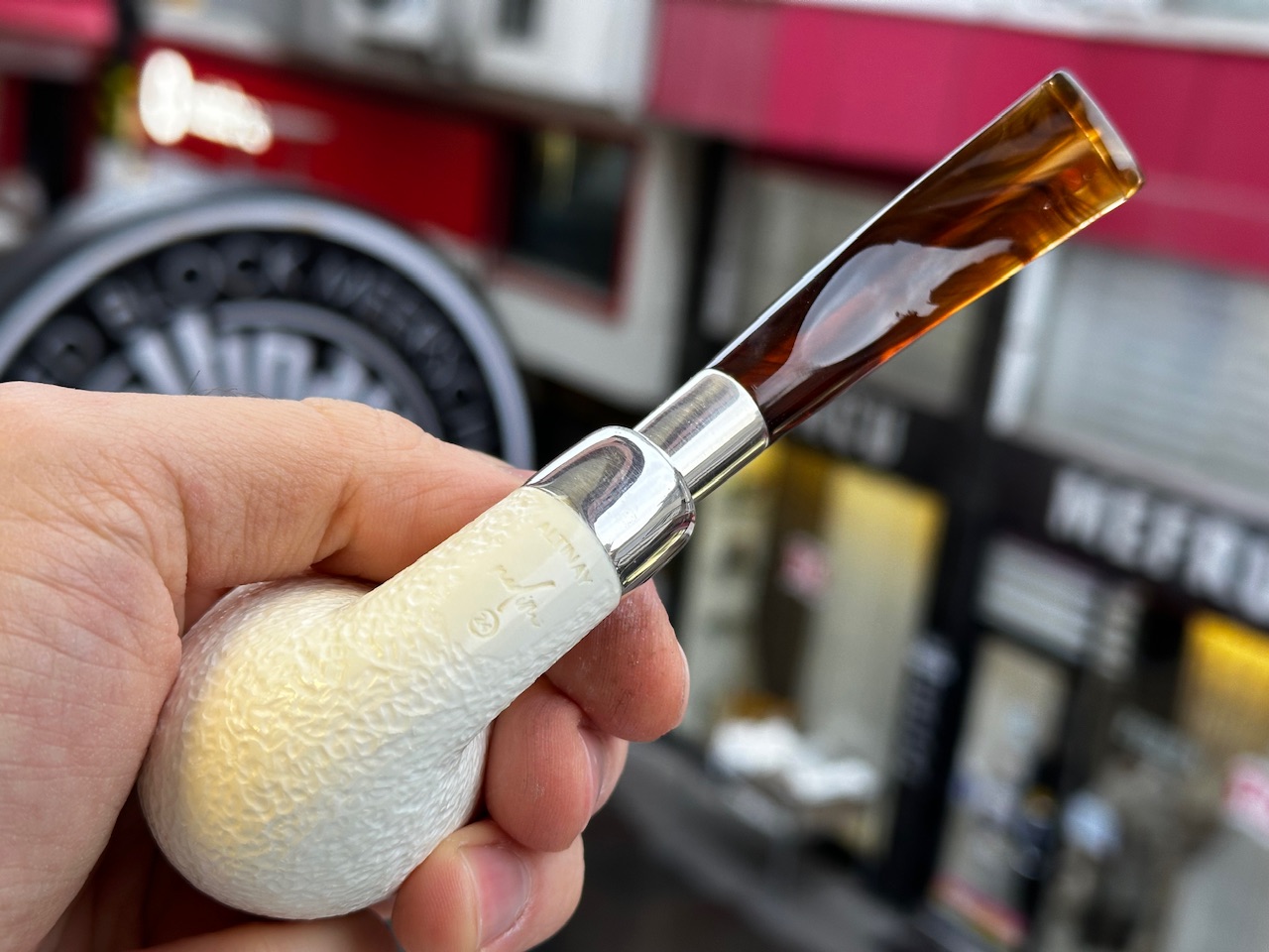 altinay-spigot-dublin-meerschaumpfeife-silber image 5