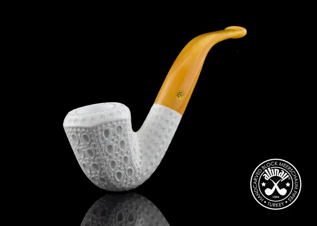 altinay-classic-panel-meerschaumpfeife-eckig-blockmeerschaum image 1