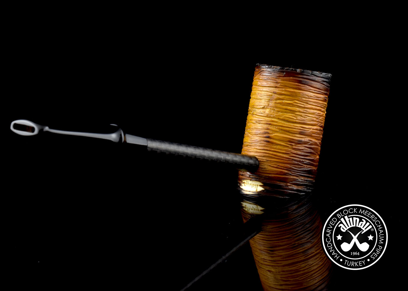 altinay-carbon-poker-meerschaumpfeife-natur image 4
