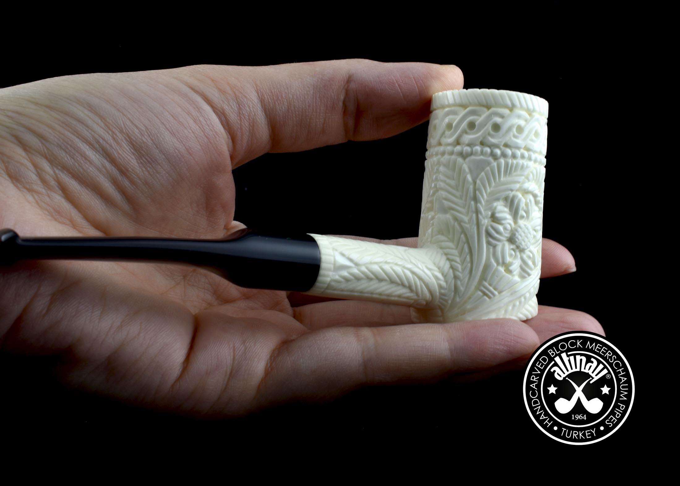 altinay-classic-poker-cherrywood-meerschaumpfeife-stellbar image 2