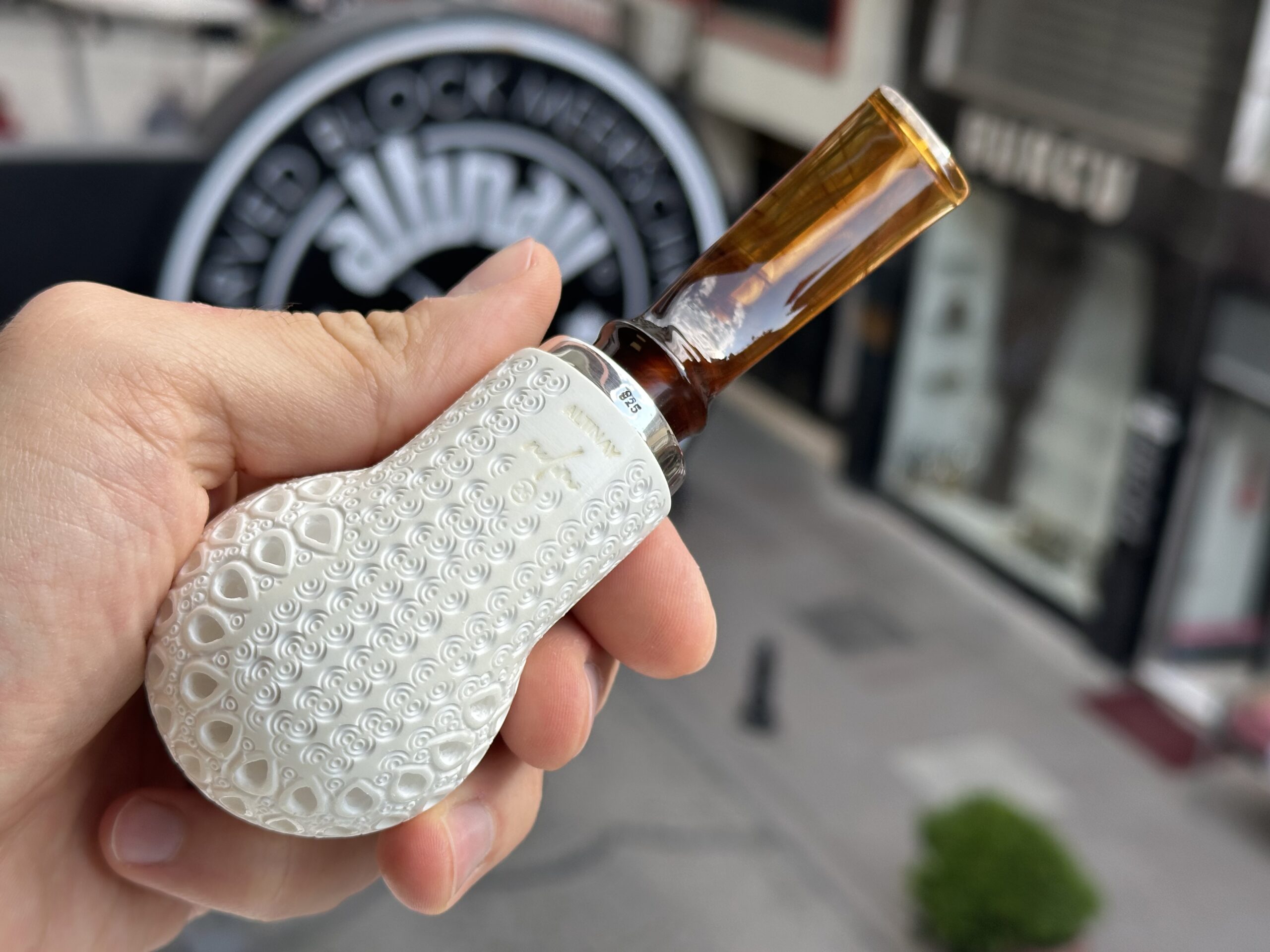 altinay-reverse-calabash-silver-army-meerschaumpfeife image 6