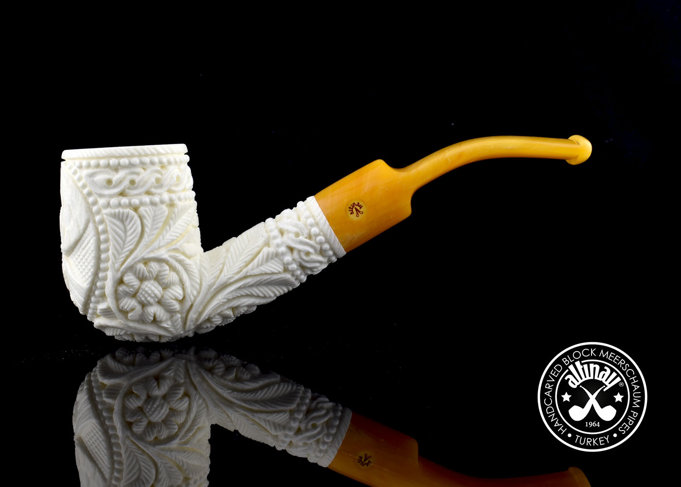 altinay-eagle-s-claw-billard-meerschaumpfeife-adler-motiv image 2