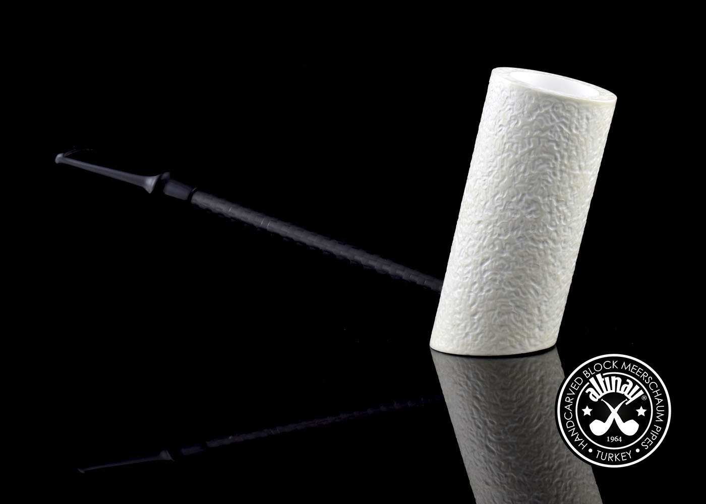 altinay-carbon-fiber-chimney-poker-meerschaumpfeife image 1