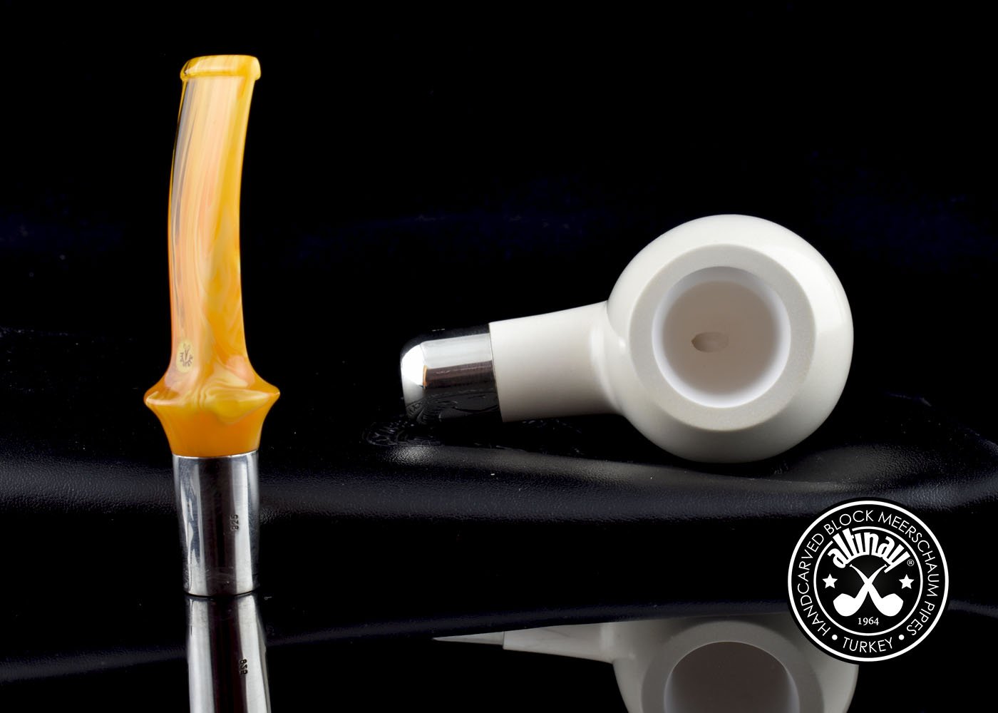 altinay-spigot-army-apple-meerschaumpfeife-silber-2 image 7