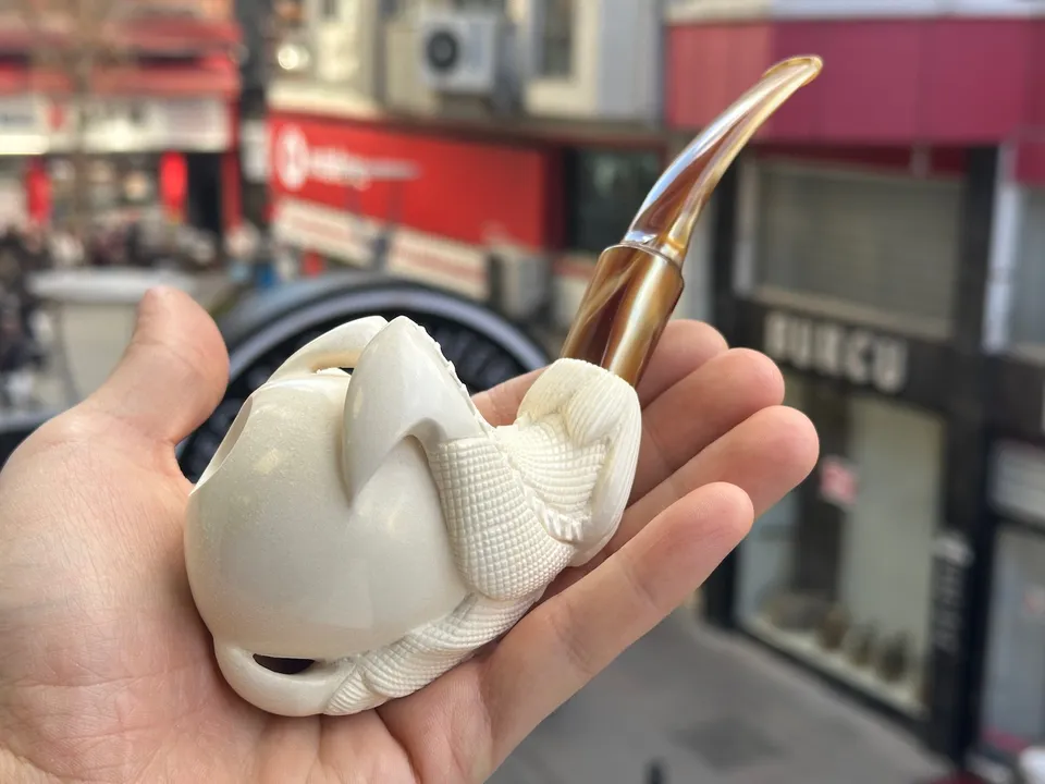 altinay-xl-claw-meerschaumpfeife-translucent-geschnitzt image 1