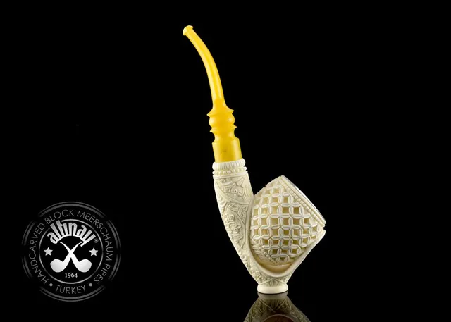 altinay-classic-sitter-meerschaumpfeife-tief-geschnitzt image 1