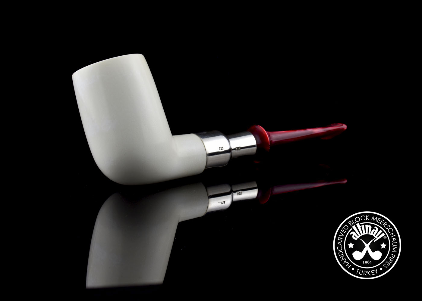 altinay-spigot-army-billiard-meerschaumpfeife-silber-spigot-4 image 5