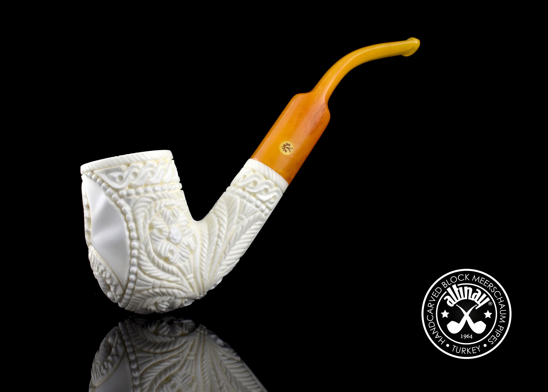 altinay-classic-billiard-drache-meerschaumpfeife-motiv image 4