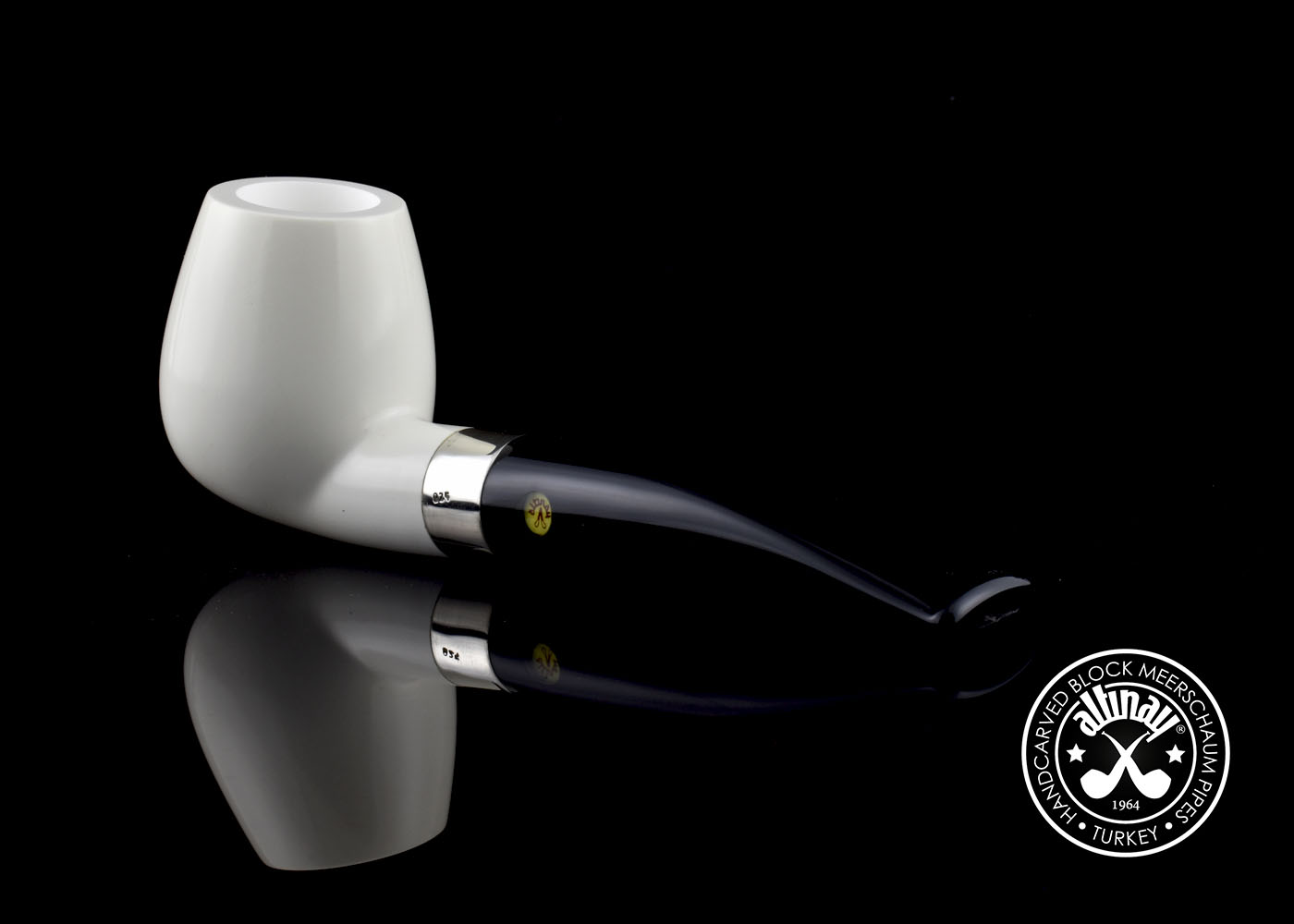 altinay-classic-brandy-meerschaumpfeife-mit-silberband image 5