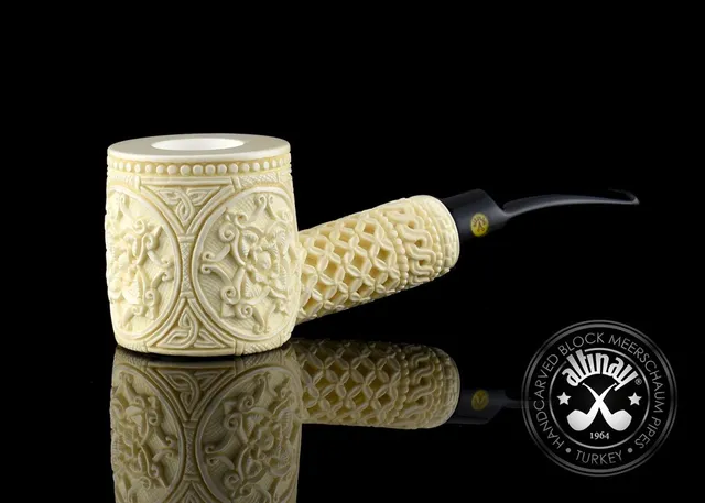 altinay-deep-carved-poker-meerschaumpfeife-natur image 1