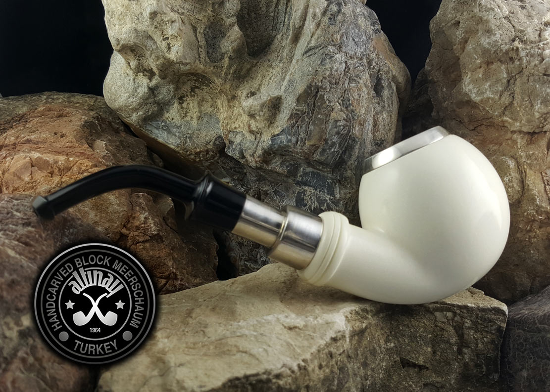 altinay-spigot-danske-meerschaumpfeife-silber-cap image 6