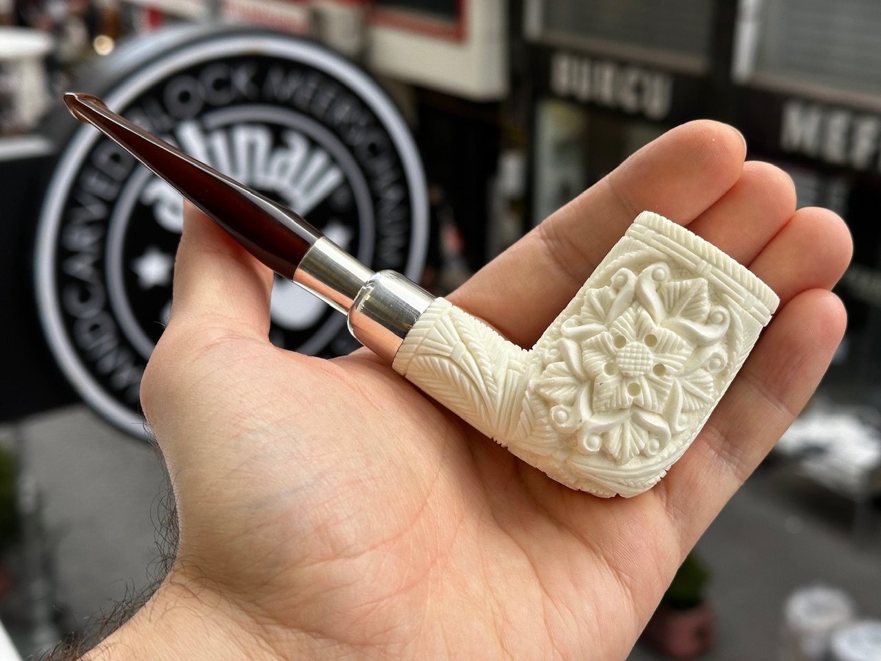 altinay-spigot-billiard-silver-spigot-meerschaumpfeife image 8