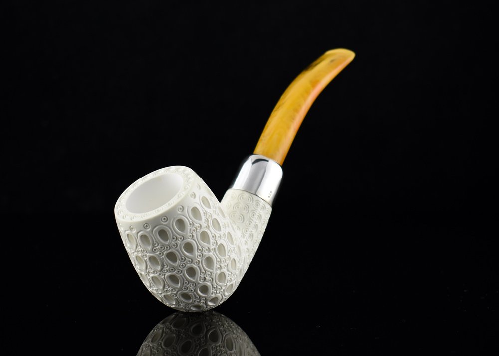 altinay-army-bent-tabakpfeife-meerschaum-spigot-gebogen image 2