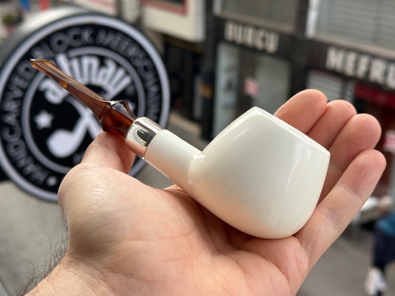altinay-spigot-xl-apple-silber-army-meerschaumpfeife image 5