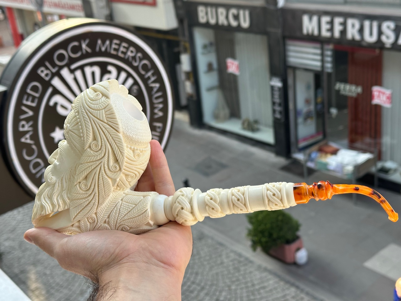 altinay-classic-sultan-saxophone-xxl-meerschaumpfeife image 5