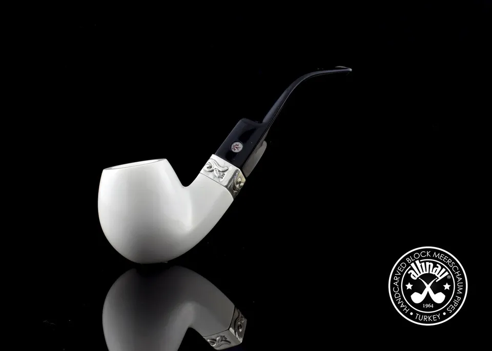 altinay-classic-apple-meerschaumpfeife-silberband-2 image 1