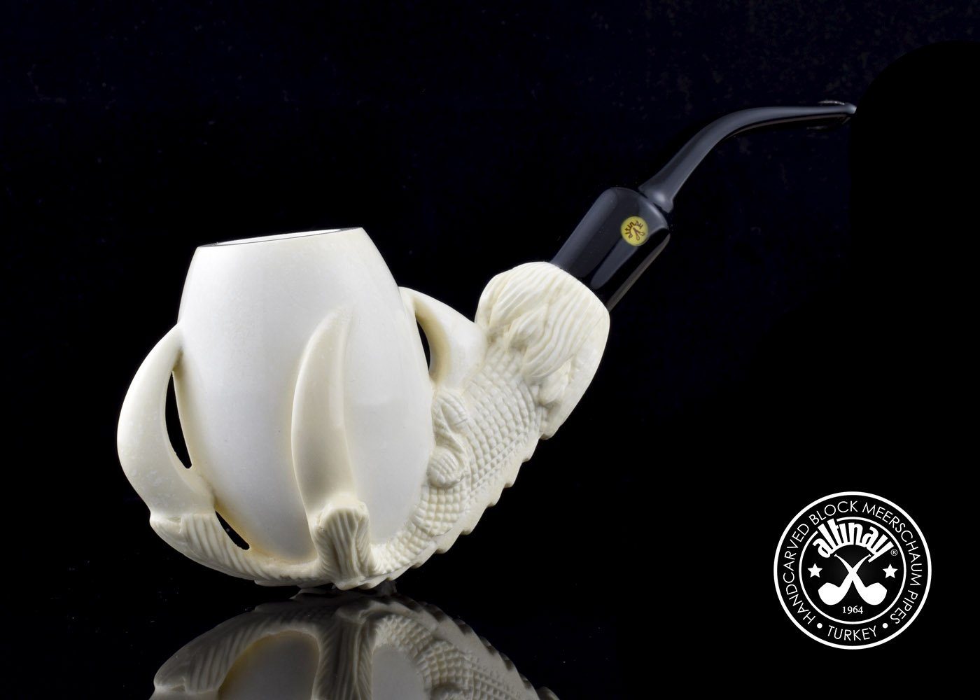 altinay-translucent-eagle-s-claw-meerschaumpfeife-transluzent image 3