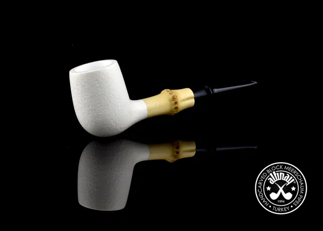 altinay-bamboo-series-nosewarmer-billiard-meerschaumpfeife-bambus-kurz image 1