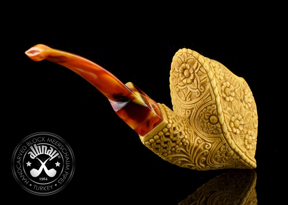 altinay-classic-floral-meerschaumpfeife-geschnitzt-blumen-2 image 4