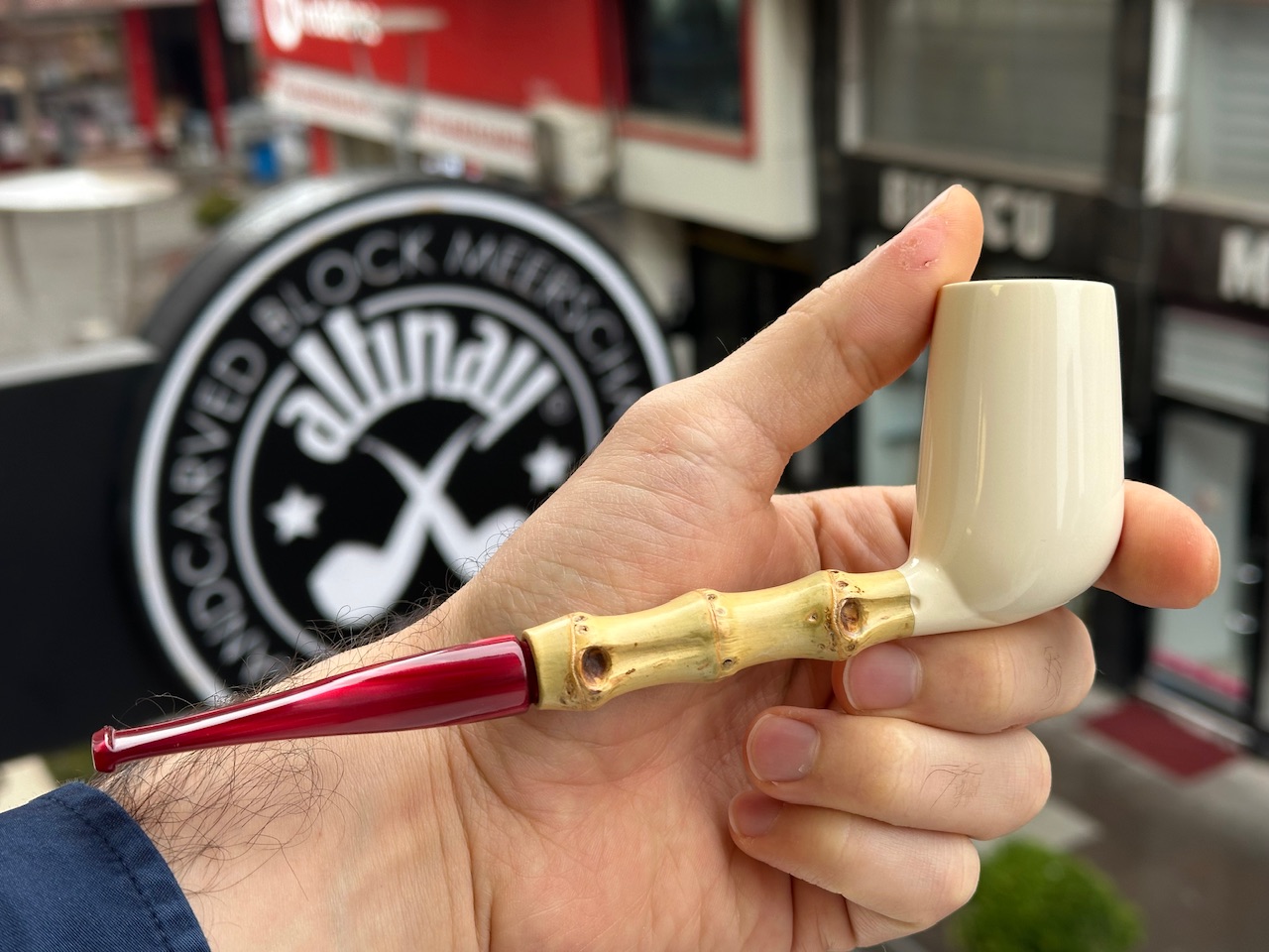 altinay-bamboo-billiard-meerschaumpfeife-natur image 3