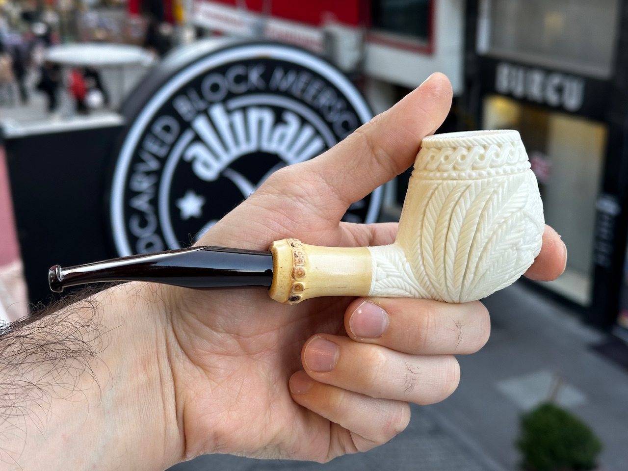 altinay-bamboo-brandy-meerschaumpfeife-drachenmotiv-bambus image 5