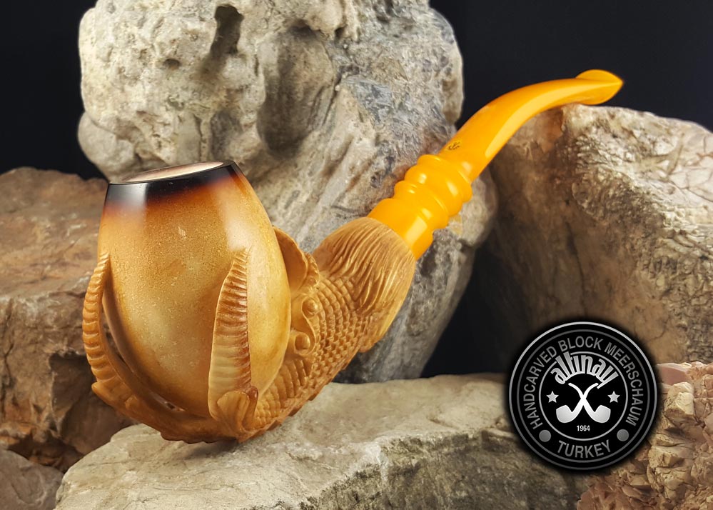 altinay-eagle-s-claw-meerschaumpfeife-figurenpfeife-kalziniert image 1