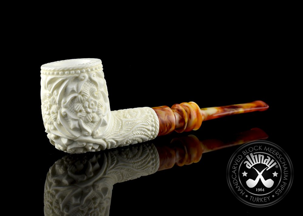 altinay-classic-carved-billiard-meerschaumpfeife-ornament image 1