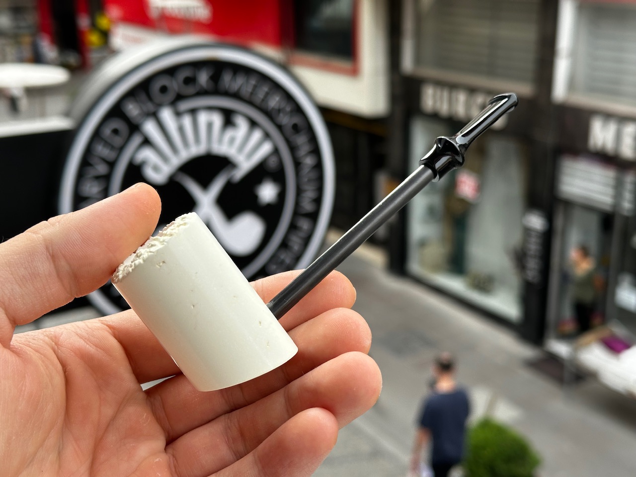 altinay-carbon-fiber-poker-meerschaumpfeife-natural-smooth image 1
