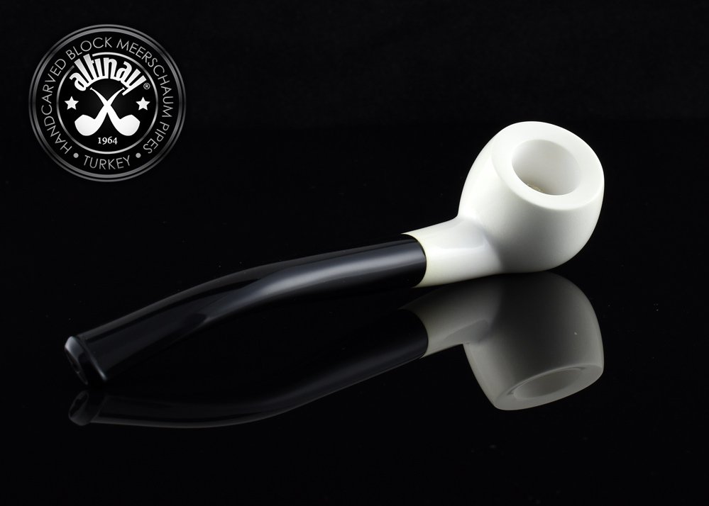 altinay-squat-apple-bent-churchwarden-meerschaumpfeife image 2