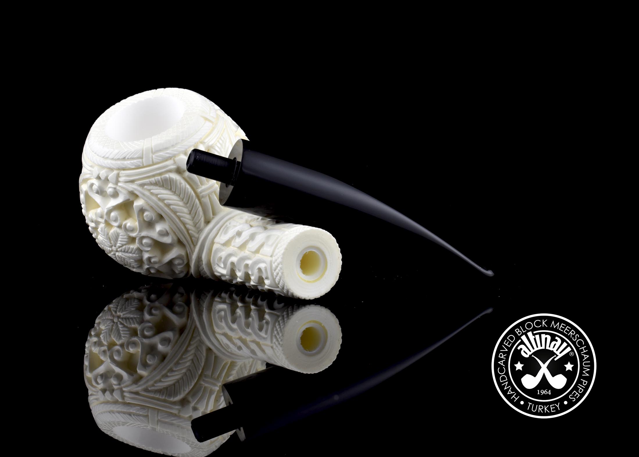 altinay-classic-fancy-apple-meerschaumpfeife-natur image 2