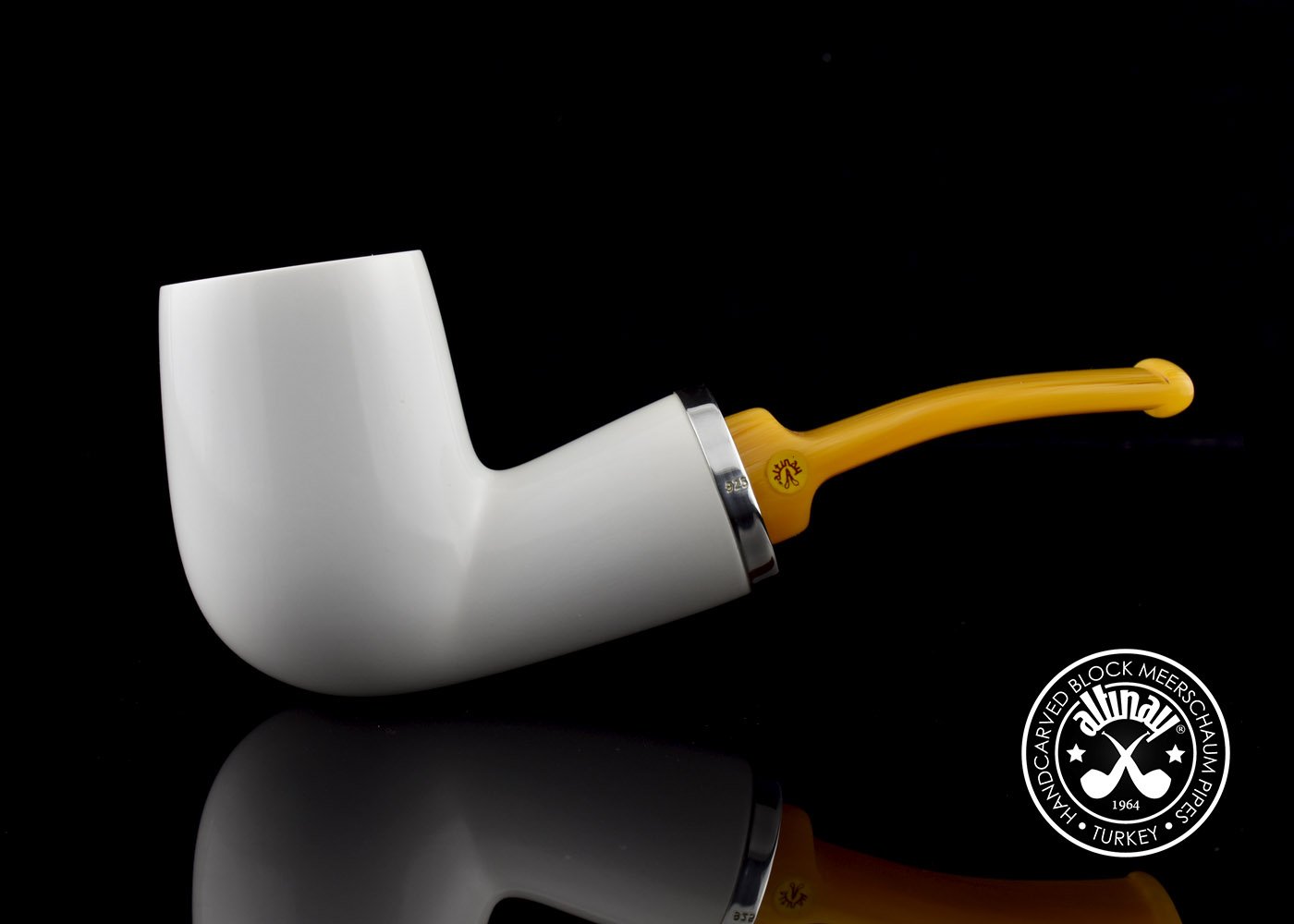 altinay-reverse-calabash-bent-billiard-meerschaumpfeife-32081 image 6