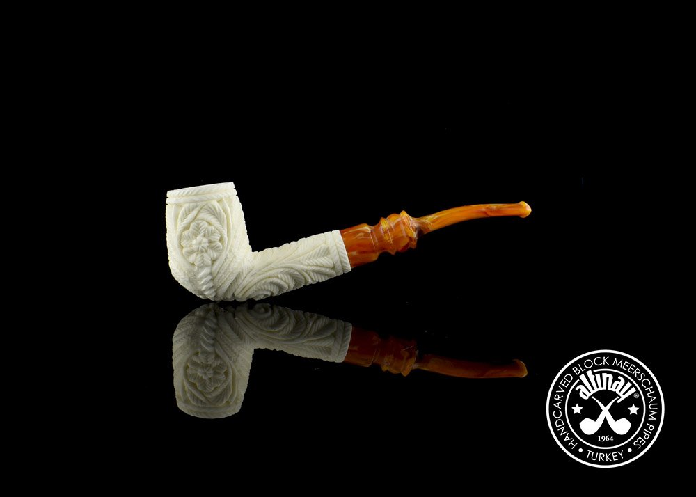 altinay-classic-floral-meerschaumpfeife-geschnitzt-blumen image 2