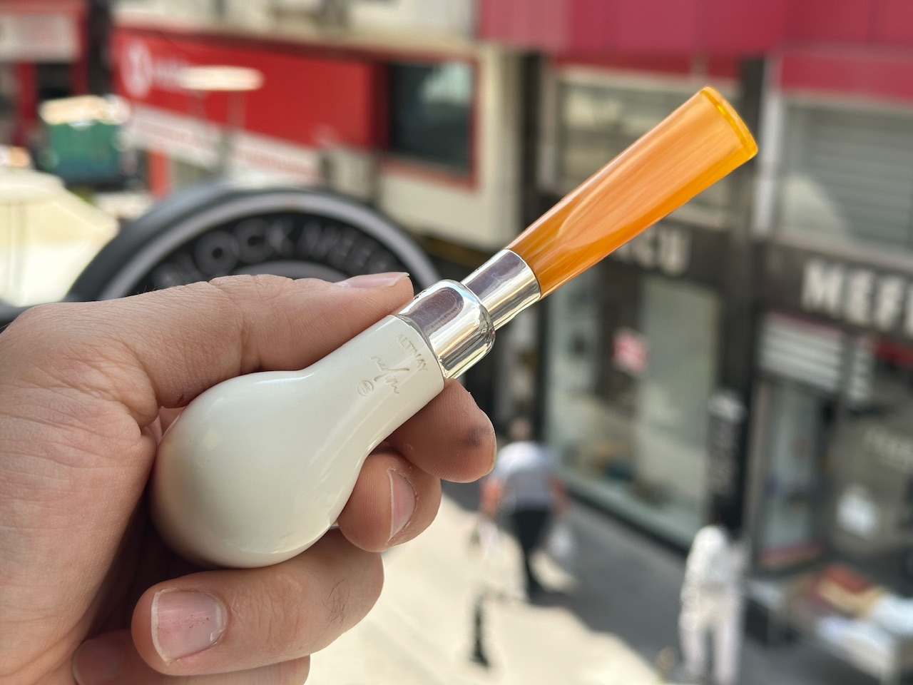 altinay-spigot-billiard-silber-tabakpfeife-meerschaum image 5
