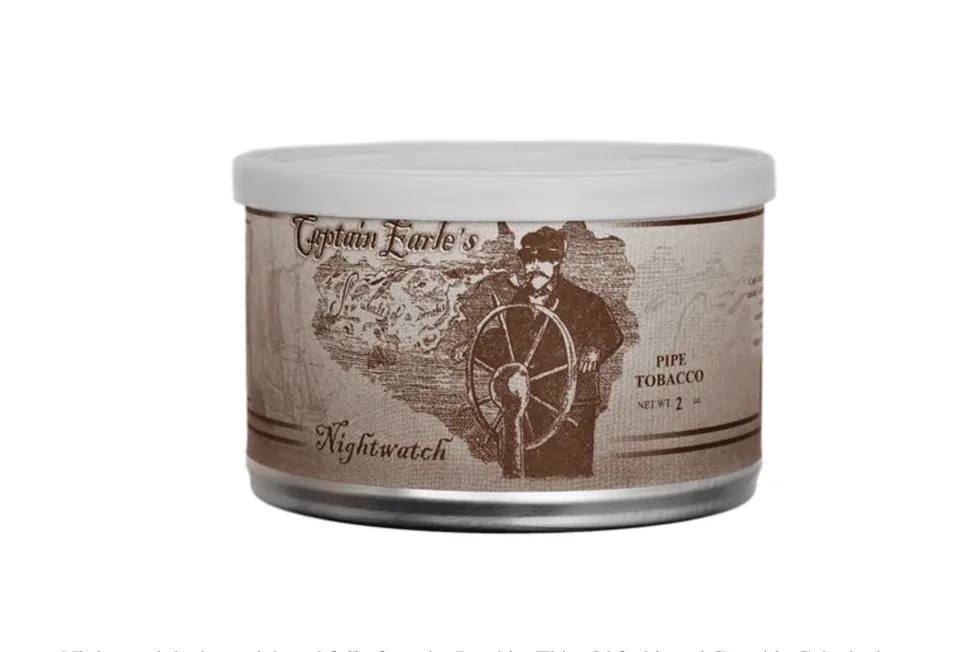 captain-earle-s-nightwatch-pfeifentabak-latakia-2oz image 1