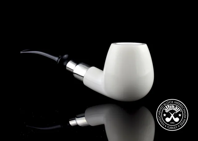 altinay-spigot-brandy-meerschaumpfeife-silberring image 1