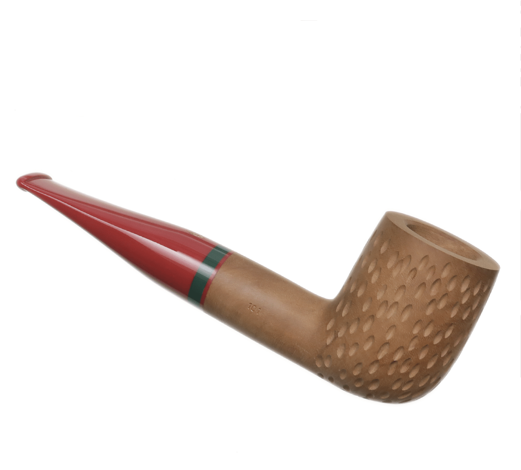 savinelli-fragola-101-tabakpfeife-rustiziert-natur-6mm-rot image 2