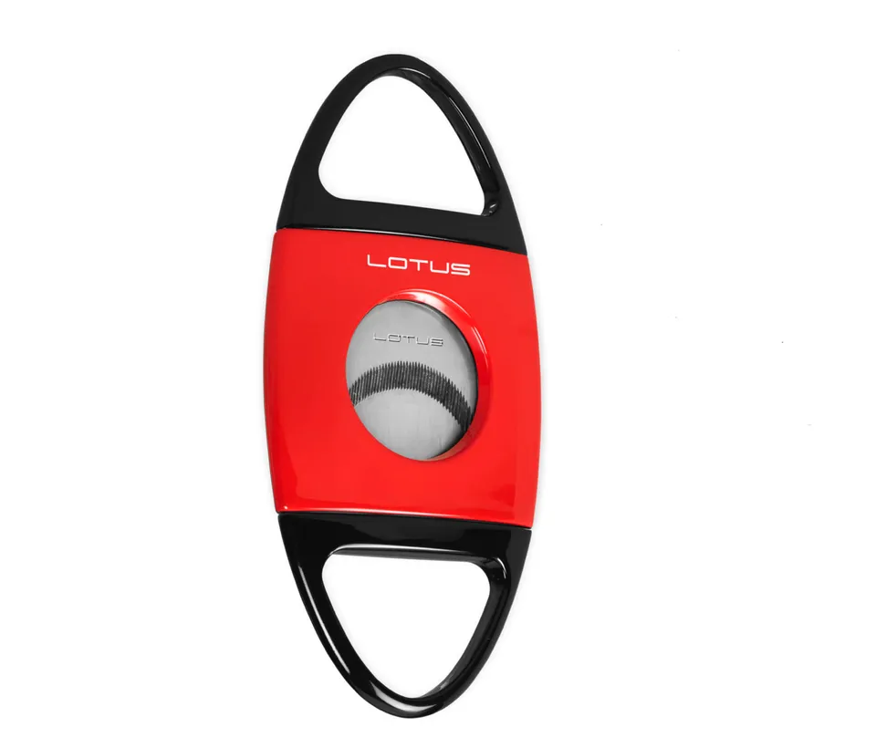 lotus-jaws-zigarrenschneider-58-ring-rot-schwarz image 1