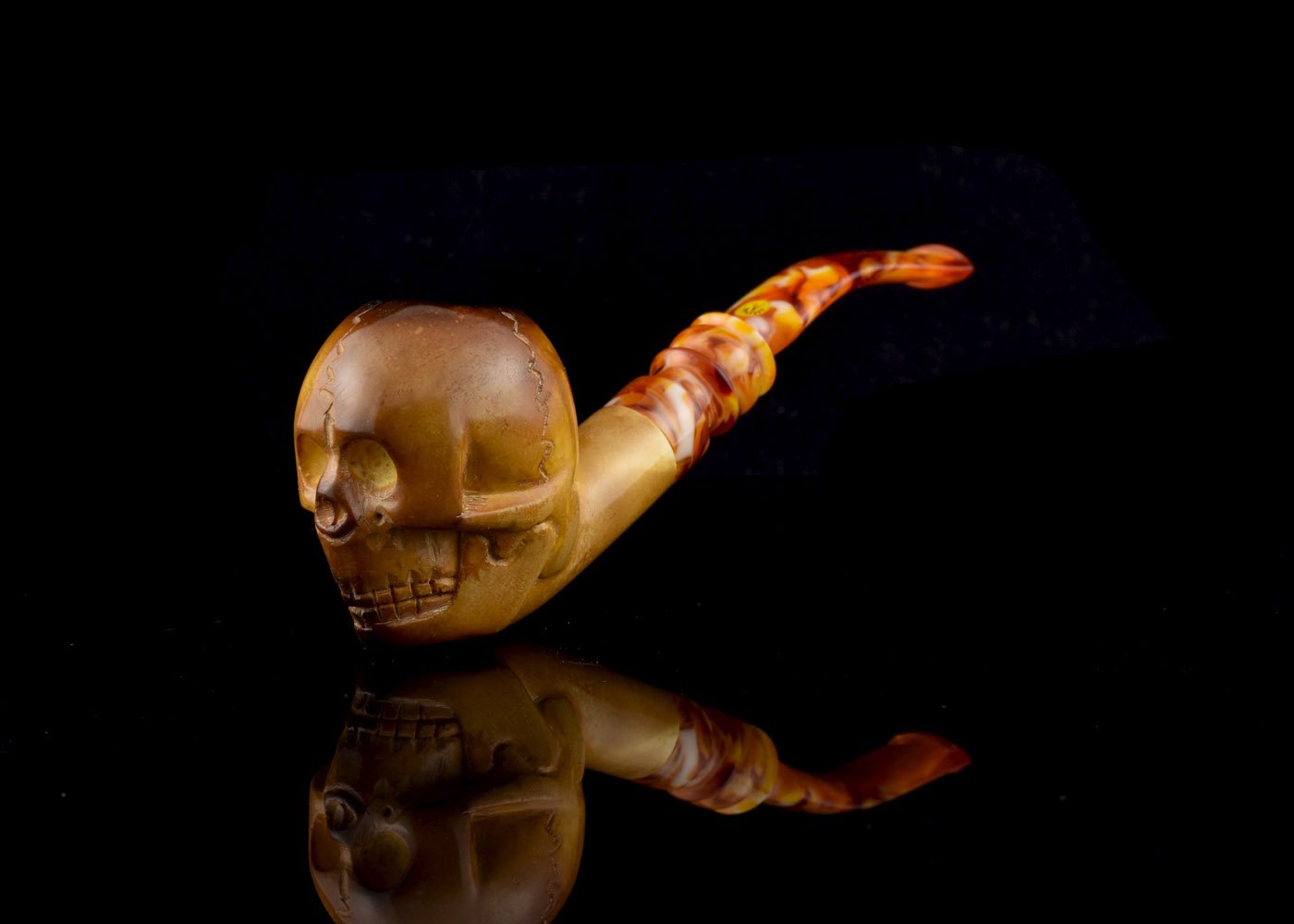 altinay-classic-skull-meerschaumpfeife-totenkopf image 1