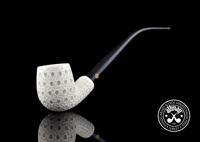 altinay-classic-bent-billiard-churchwarden-meerschaumpfeife image 1