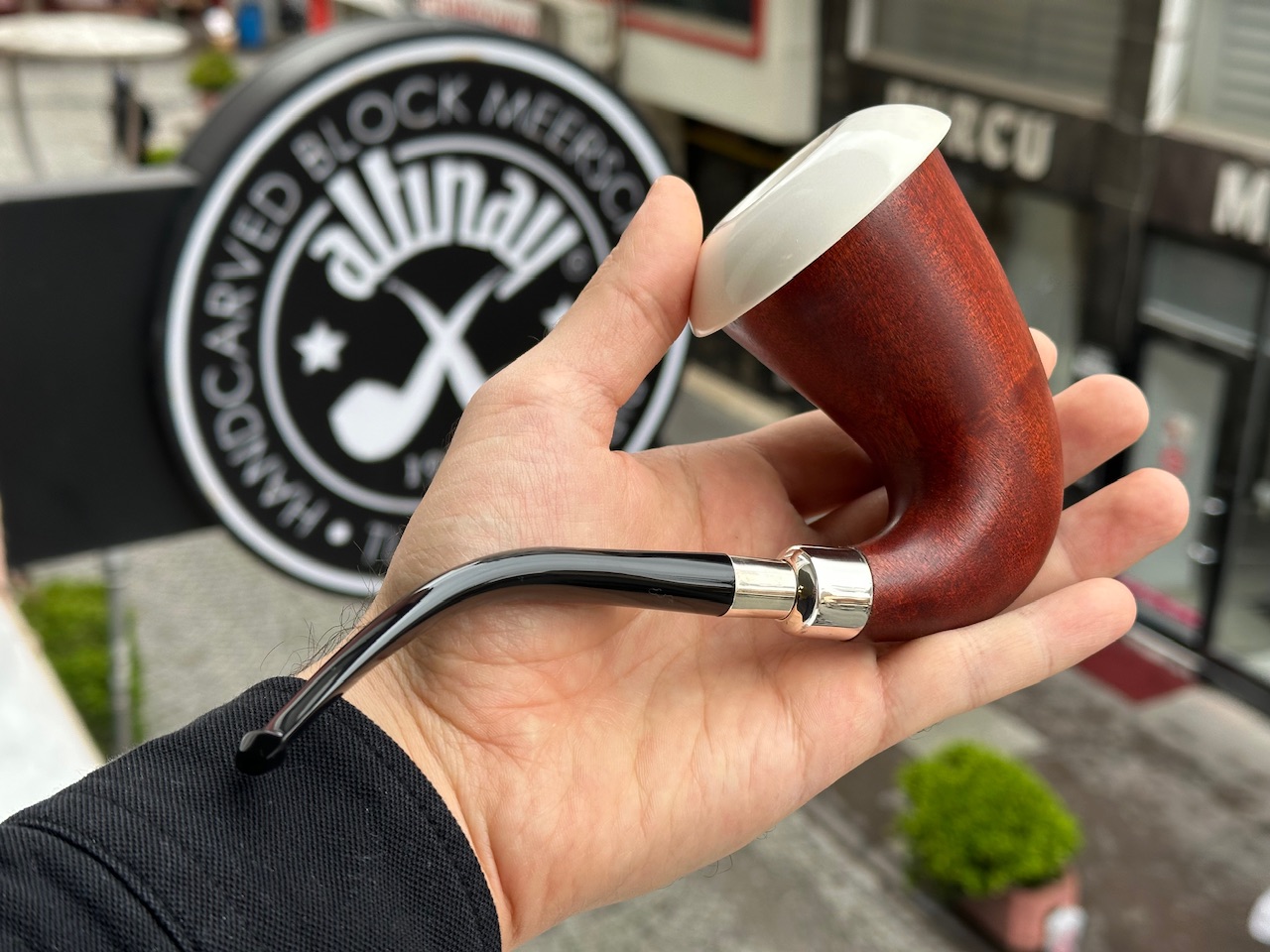 altinay-calabash-xxl-meerschaumpfeife-mahagoni-spigot image 2
