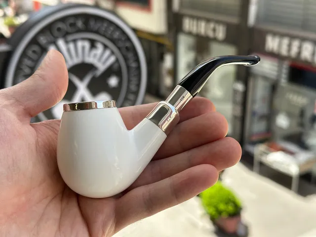 altinay-spigot-brandy-meerschaumpfeife-top-silber image 1