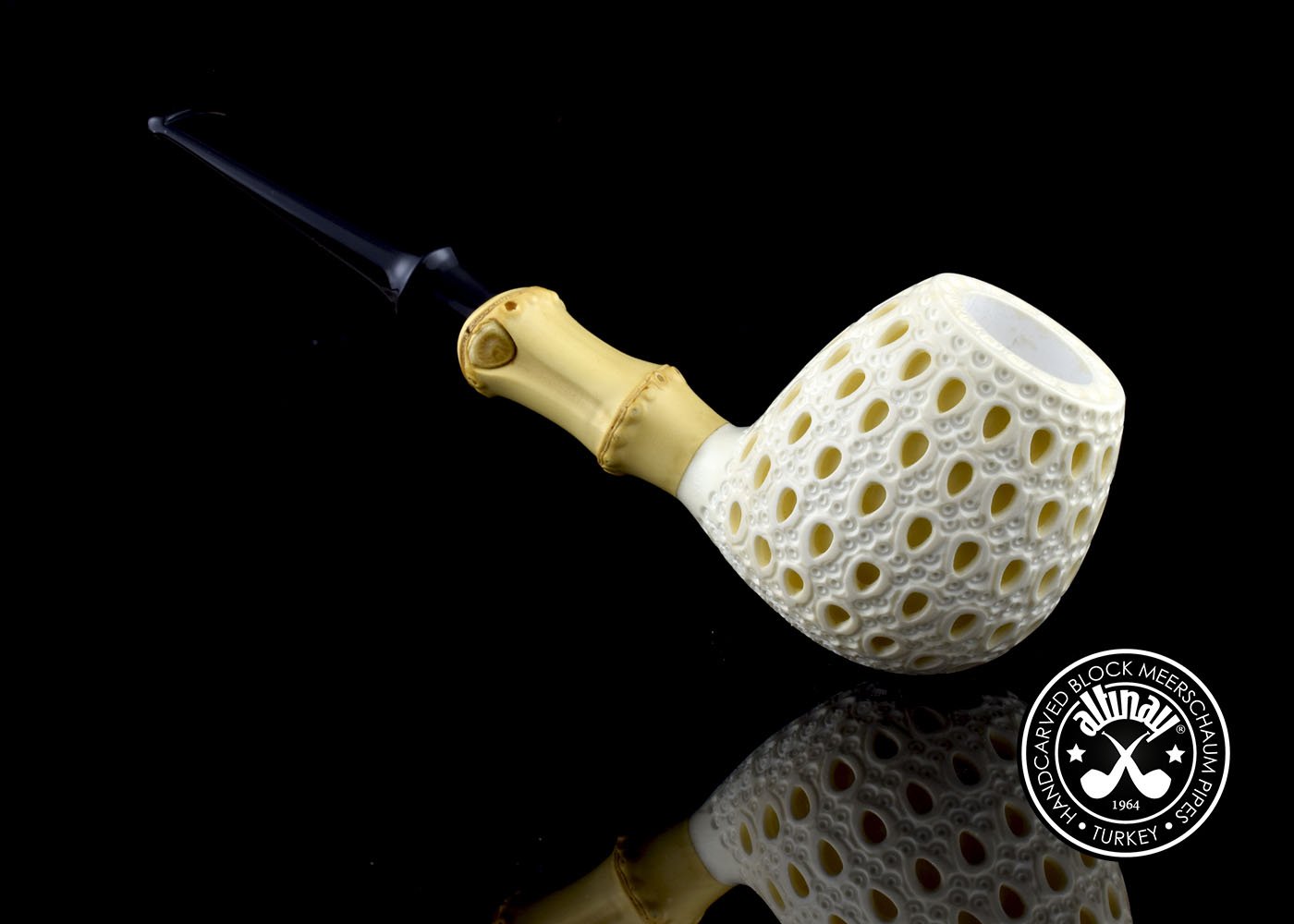 altinay-bamboo-apple-meerschaumpfeife-bambus-holm image 6
