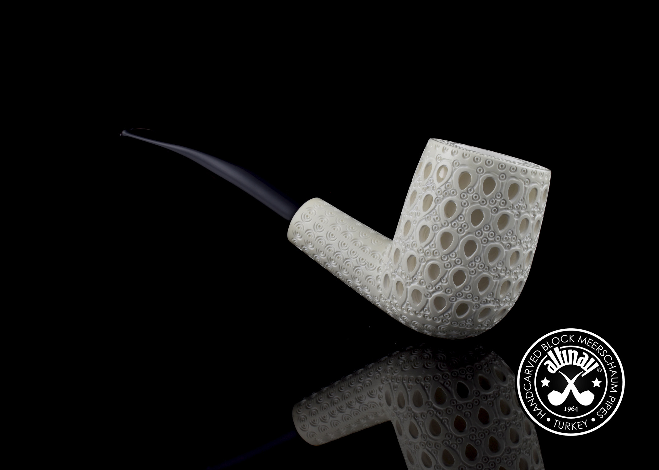 altinay-classic-meerschaumpfeife-billiard-glatt-natur-3 image 3