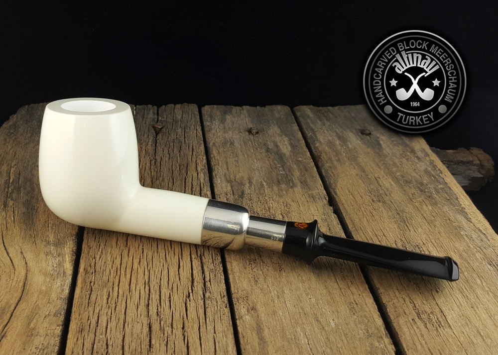 altinay-billiard-spigot-meerschaumpfeife-silber-etui image 3