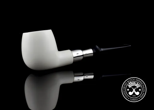 altinay-spigot-army-apple-meerschaumpfeife-silber-spigot-3 image 1