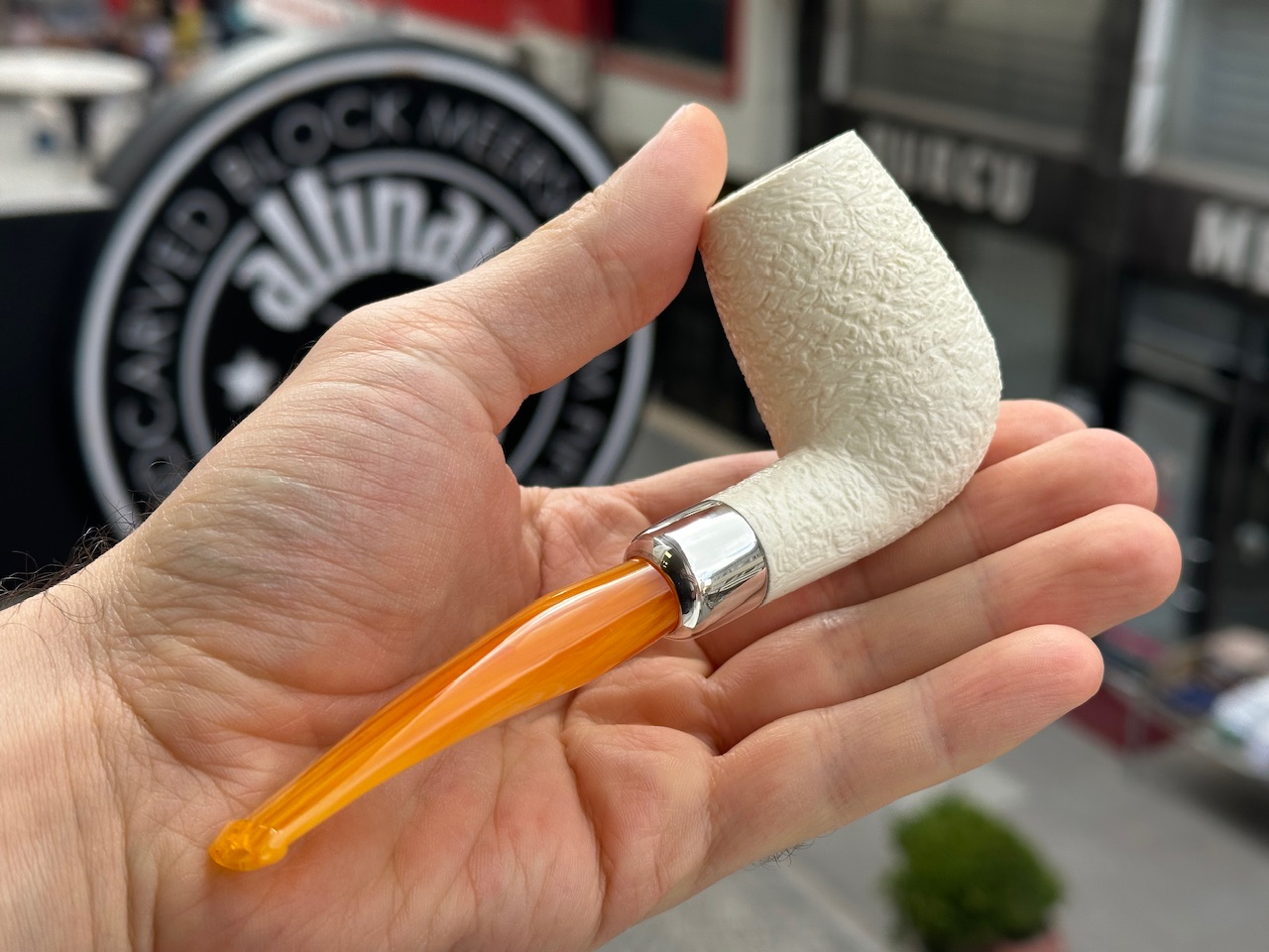 altinay-spigot-army-billiard-silver-meerschaumpfeife image 2