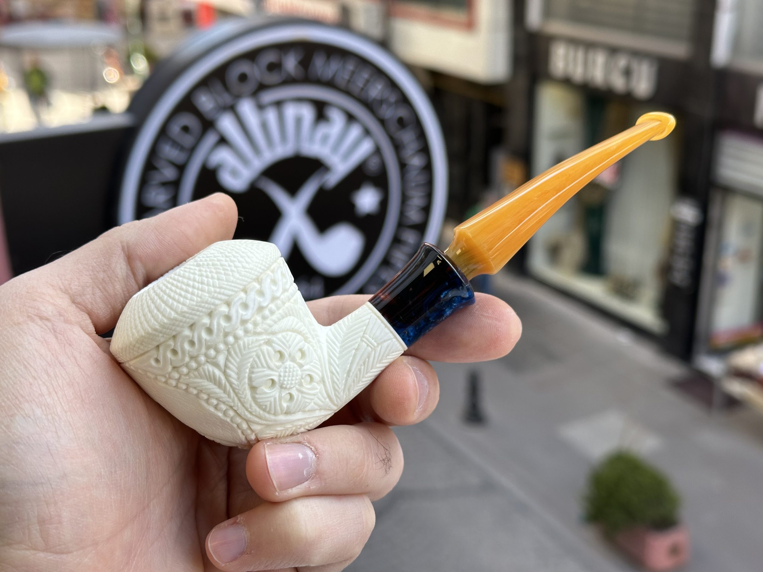 altinay-classic-dragon-dublin-meerschaum-pfeife-mit-resin-ring image 2