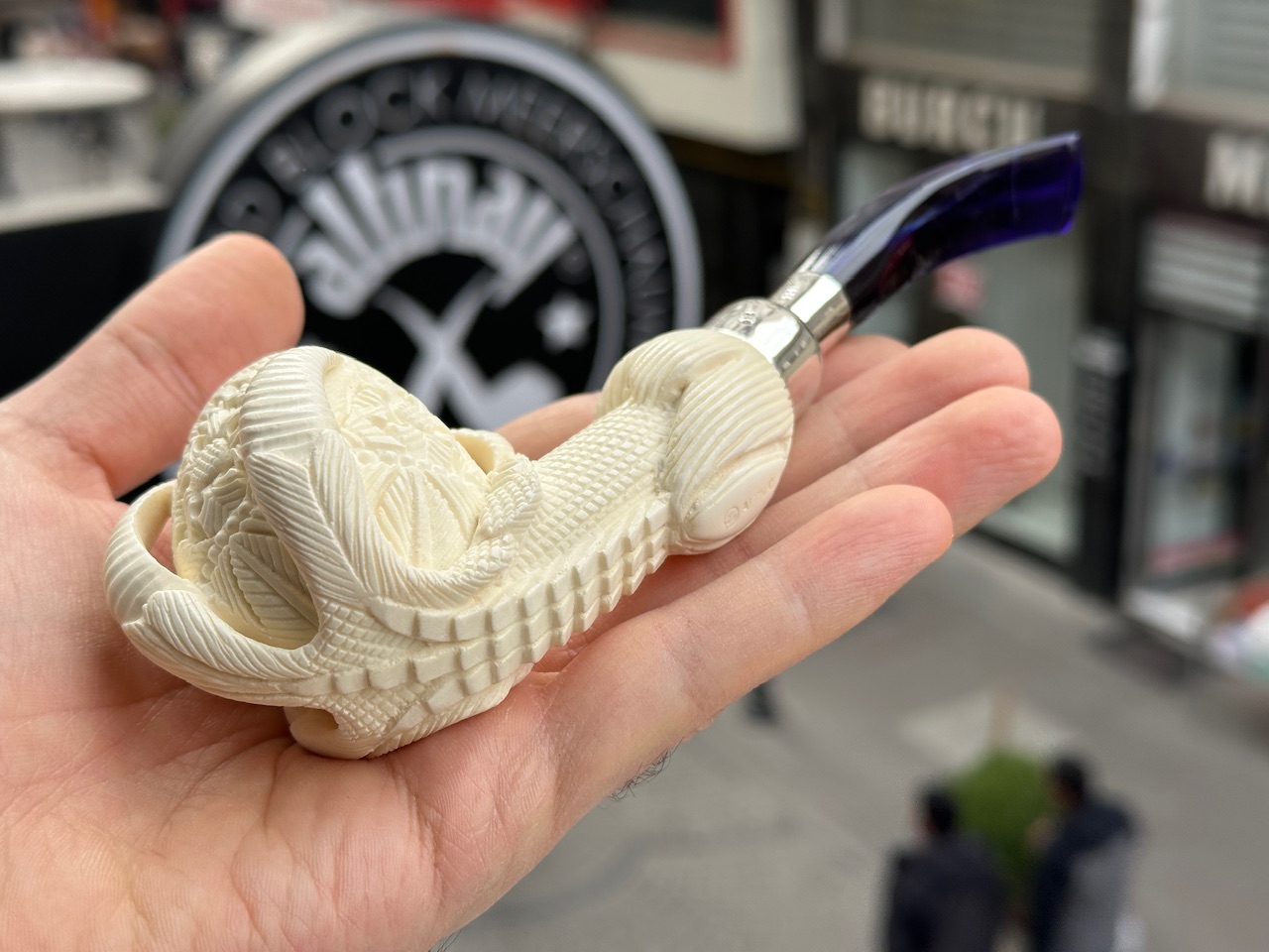 altinay-eagle-s-claw-silver-spigot-meerschaumpfeife-adlerkralle image 5