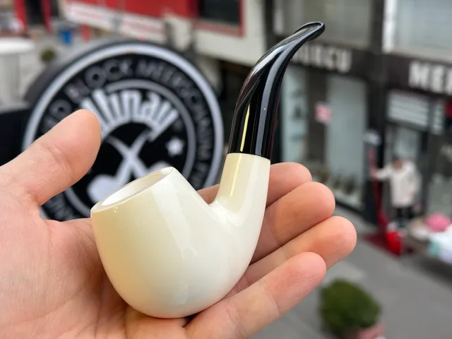 altinay-translucent-full-bent-billiard-meerschaumpfeife-a image 1